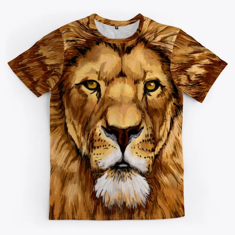 LION All-Over Print Unisex Tee