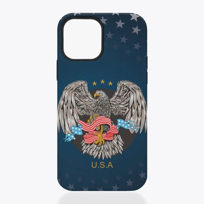 USA Flag iPhone Tough Case