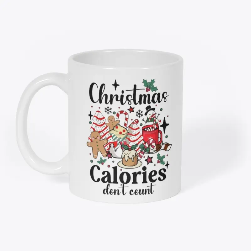 "Christmas Calories Don't Count T-Shirt"