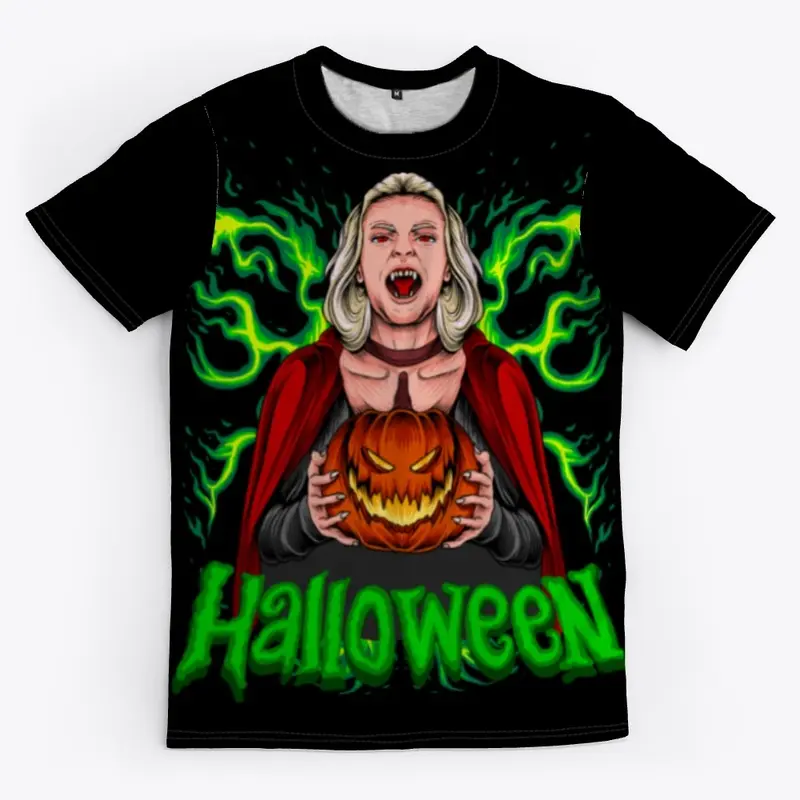 Halloween All-Over Print Unisex Tee