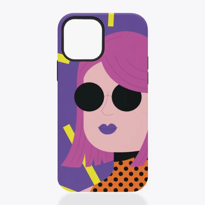 Trendy Fashion iPhone Tough Case